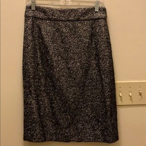 130 Women's J. Crew Tweed Pencil Skirt Size 4